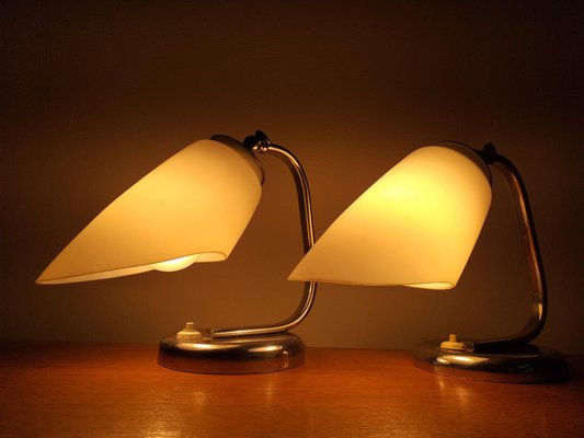 Art Deco Table Lamps, 1930s, Set of 2-TZ-933425