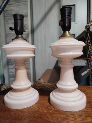 Art Deco Table Lamps, 1940s, Set of 2-CAQ-1763609