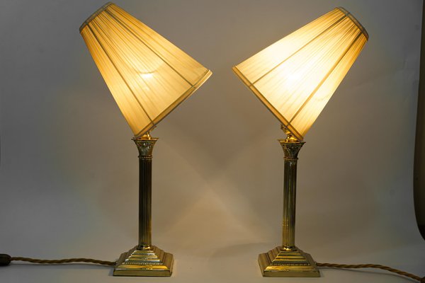 Art Deco Table Lamps ,Vienna, 1920s, Set of 2-SPD-1702642