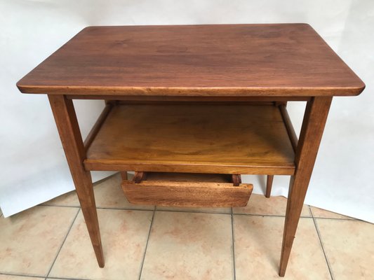 Art Deco Table with a Drawer, 1970s-WQQ-1326331