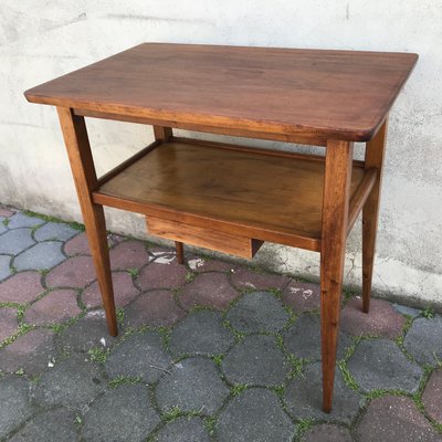 Art Deco Table with a Drawer, 1970s-WQQ-1326331