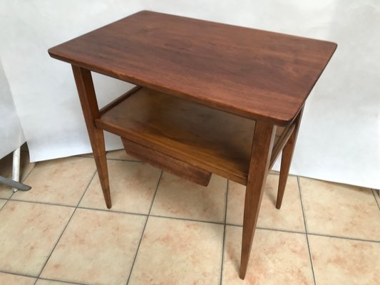 Art Deco Table with a Drawer, 1970s-WQQ-1326331