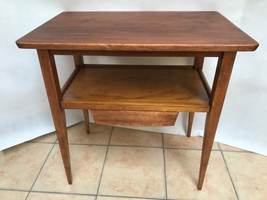 Art Deco Table with a Drawer, 1970s-WQQ-1326331