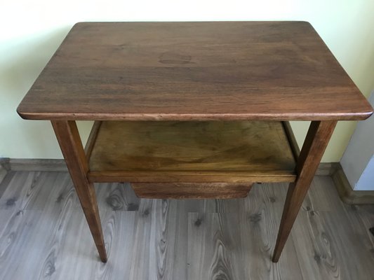 Art Deco Table with a Drawer, 1970s-WQQ-1326331