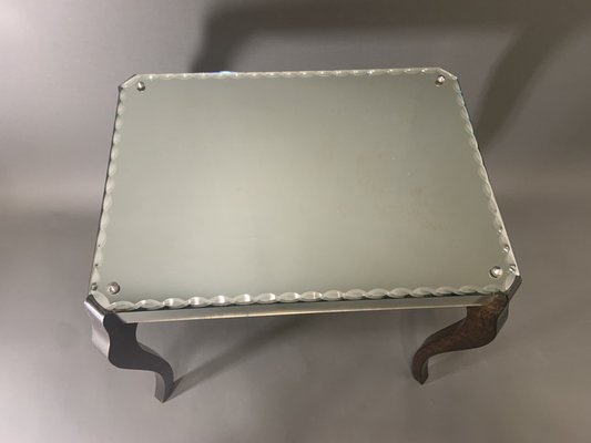 Art Deco Table with Mirror Top, 1950-EK-1451239