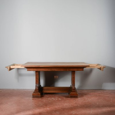 Art Deco Table with Wood Extensions-RAQ-2034145