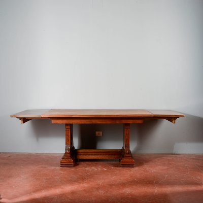 Art Deco Table with Wood Extensions-RAQ-2034145