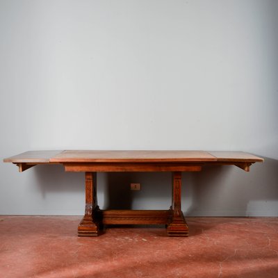 Art Deco Table with Wood Extensions-RAQ-2034145