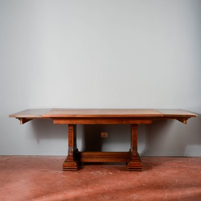 Art Deco Table with Wood Extensions-RAQ-2034145