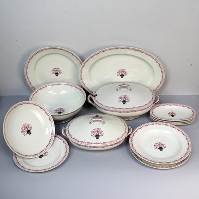 Art Deco Tableware by Charles Ahrenfeldt for Maitrise, Set of 52-NE-1318919