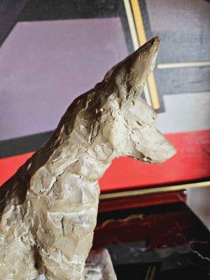 Art Deco Terracotta Dog by A. Thorand, 1935-AWH-1748075