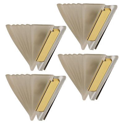 Art Deco Triangle-Shaped Wall Sconce-VDW-1300435