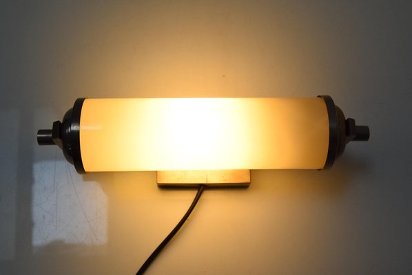 Art Deco Tubular Wall Lamp, 1930s-TZ-1168410