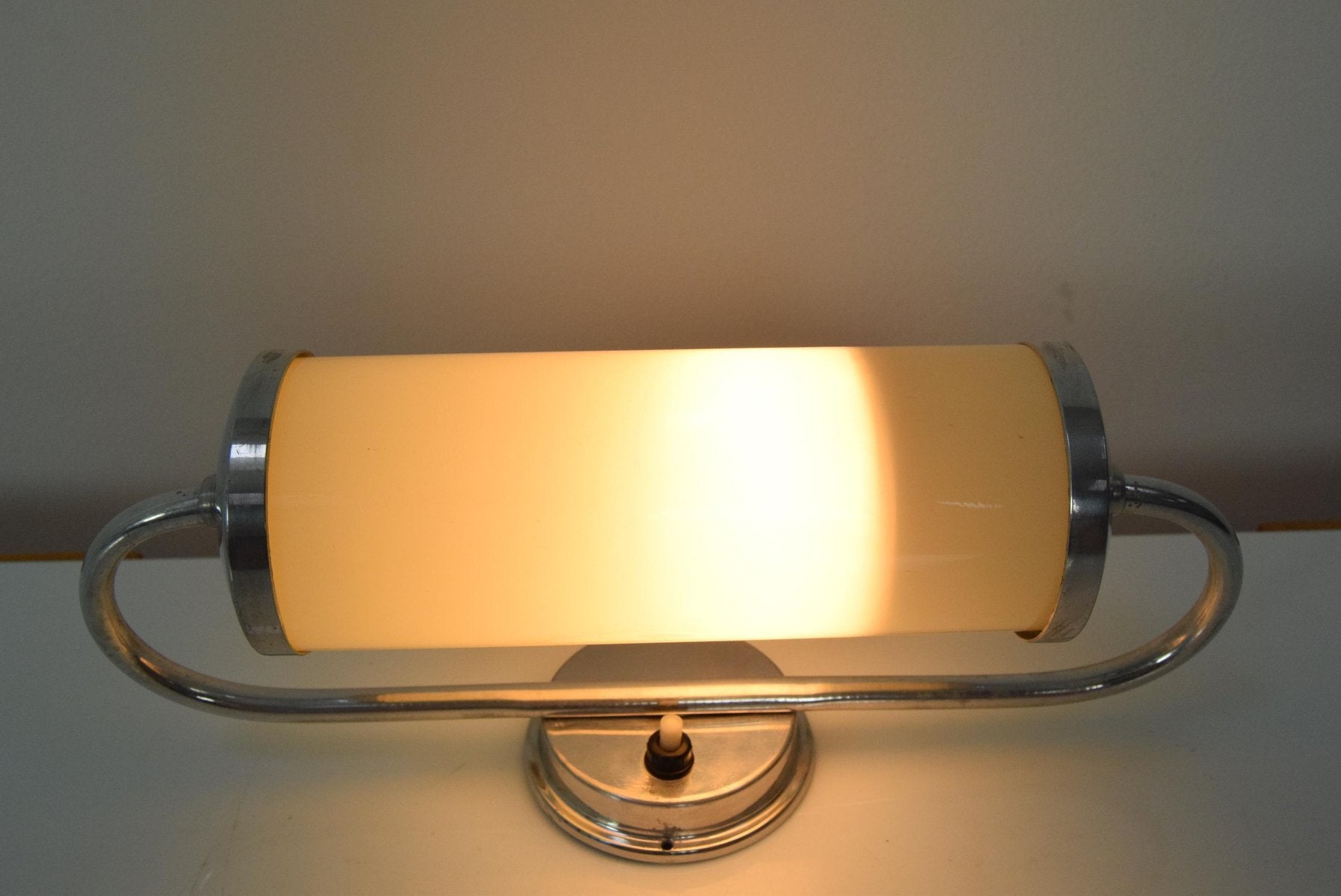 Art Deco Tubular Wall Lamp, 1930s