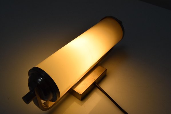 Art Deco Tubular Wall Lamp, 1930s-TZ-1168410