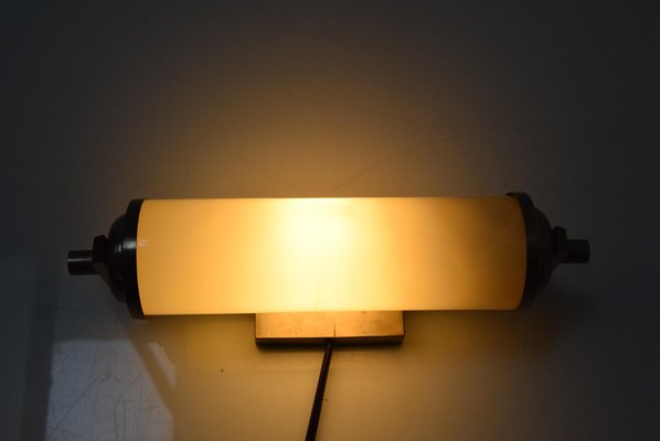 Art Deco Tubular Wall Lamp, 1930s-TZ-1168410