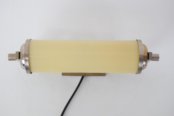 Art Deco Tubular Wall Lamp, 1930s-TZ-1168410