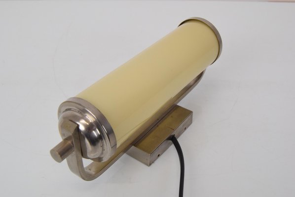 Art Deco Tubular Wall Lamp, 1930s-TZ-1168410