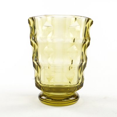 Art Deco Vase from Moser, Former Czechoslovakia, 1930s-BKO-1823410