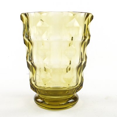 Art Deco Vase from Moser, Former Czechoslovakia, 1930s-BKO-1823410