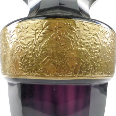 Art Deco Vase from Moser, Former Czechoslovakia, 1930s-BKO-1823413