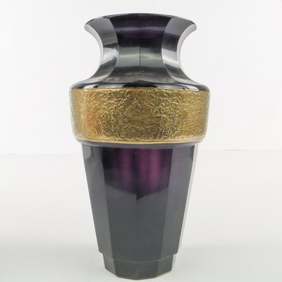 Art Deco Vase from Moser, Former Czechoslovakia, 1930s-BKO-1823413