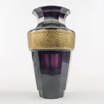 Art Deco Vase from Moser, Former Czechoslovakia, 1930s-BKO-1823413