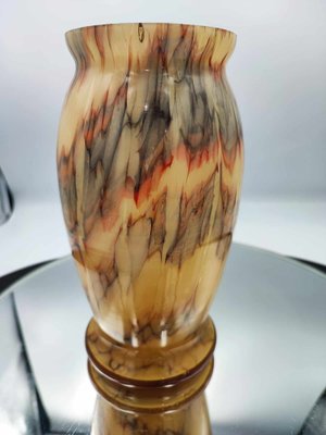 Art Deco Vase in Opal Glass by Henri Heemskerk, 1920s-CAQ-1816850