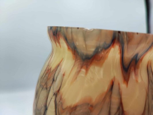 Art Deco Vase in Opal Glass by Henri Heemskerk, 1920s-CAQ-1816850