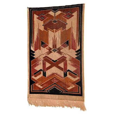 Art Deco Velvet Tapestry, 1930s-KL-620399