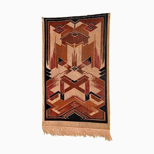 Art Deco Velvet Tapestry, 1930s-KL-620399