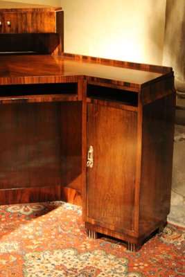 Art Deco Veneer Writing Desk or Vanity Table, 1920s-AXE-1433383