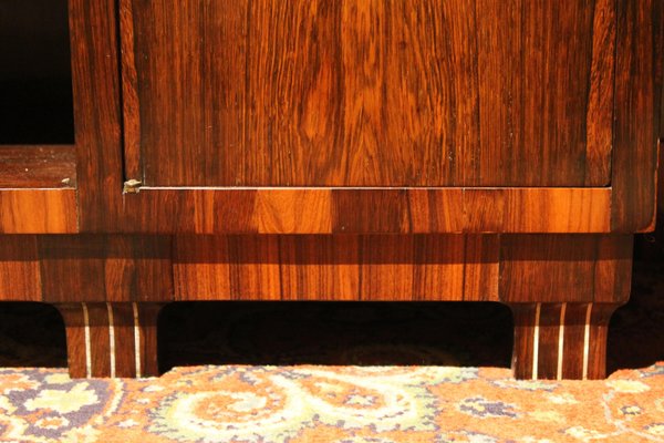 Art Deco Veneer Writing Desk or Vanity Table, 1920s-AXE-1433383