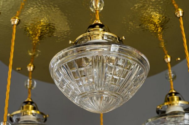 Art Deco Viennese Chandelier, 1920s-SPD-1229029