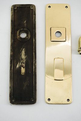 Art Deco Viennese Door Handle, 1920s-SPD-796345