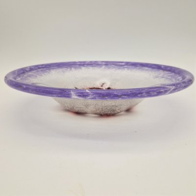 Art Deco Violet Ikora Glass Bowl by Karl Wiedmann for WMF, 1930s-WK-1794424