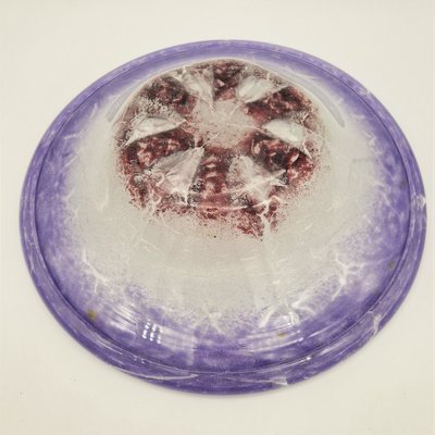 Art Deco Violet Ikora Glass Bowl by Karl Wiedmann for WMF, 1930s-WK-1794424