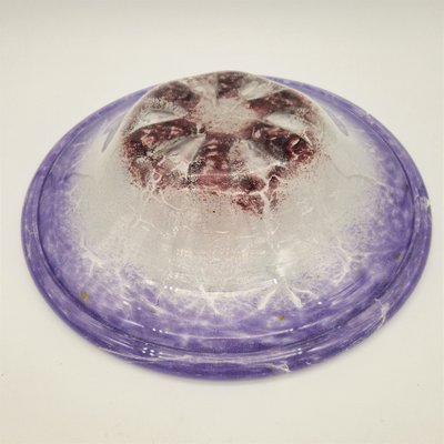 Art Deco Violet Ikora Glass Bowl by Karl Wiedmann for WMF, 1930s-WK-1794424