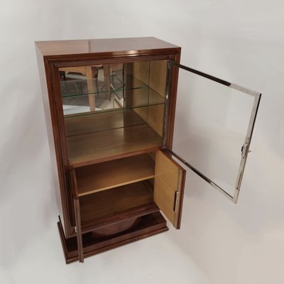 Art Deco Vitrine in Walnut-NWA-1729052