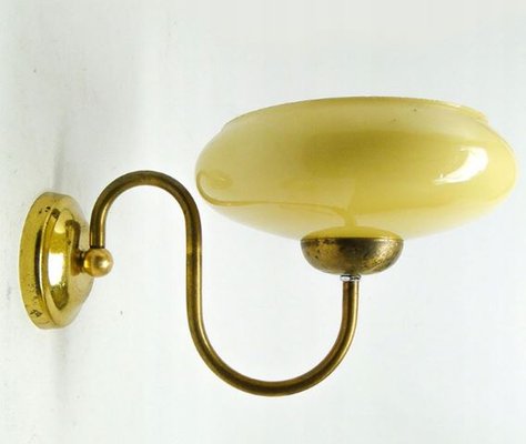 Art Deco Wall Lamp, Poland, 1950s-BKO-1424896