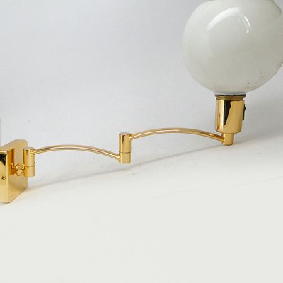 Art Deco Wall Lamp, Poland, 1970s-BKO-1423078