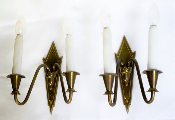 Art Deco Wall Lamps, Set of 2-VA-1282769