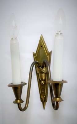 Art Deco Wall Lamps, Set of 2-VA-1282769