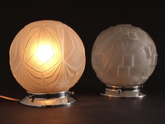 Art Deco Wall, Table or Ceiling Lamps, 1930s, Set of 2-SY-2041110