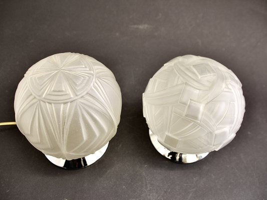 Art Deco Wall, Table or Ceiling Lamps, 1930s, Set of 2-SY-2041110