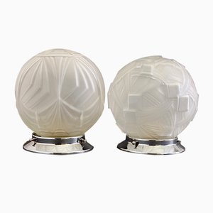 Art Deco Wall, Table or Ceiling Lamps, 1930s, Set of 2-SY-2041110