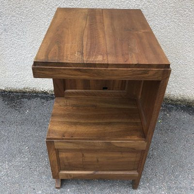 Art Deco Walnut Bar Cabinet, 1920s-SDV-740036