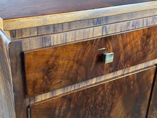 Art Deco Walnut Chest of Drawers, 1930s-XSL-2020373