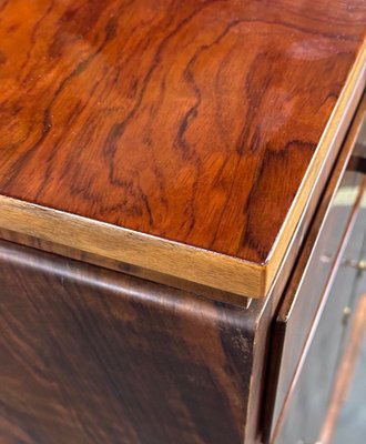 Art Deco Walnut Chest of Drawers, 1930s-XSL-2020373