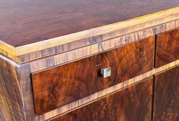 Art Deco Walnut Chest of Drawers, 1930s-XSL-2020373